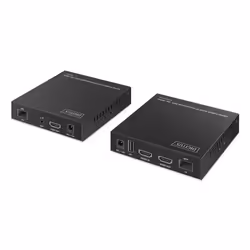 Digitus HDMI Fiber KVM IP Extender Set, 4K/60Hz