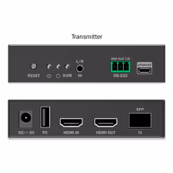 Digitus HDMI Fiber KVM IP Extender Set, 4K/60Hz
