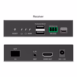 Digitus HDMI Fiber KVM IP Receiver, 4K/60Hz