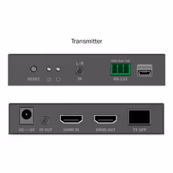 Digitus HDMI Fiber IP Extender Set, 4K/60Hz
