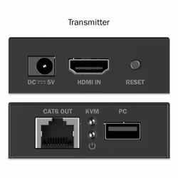 Digitus HDMI KVM Extender Set, 4K/30Hz - Additional view 4
