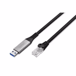 Digitus USB 3.2 Gen1 - RJ45 Ethernet cable, 1Gbit/s, 5m