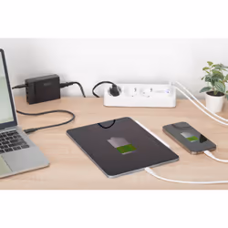 Digitus 3-way office socket strip with 2x USB-A and 1x USB-C connections, white - Additional view 5