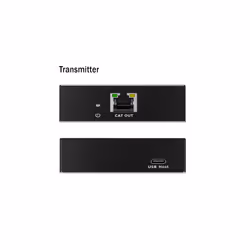 Digitus USB 3.2 Gen1 CAT Extender, 5 Gbps, 4 ports: 3x USB-A / 1x USB-C, 100m