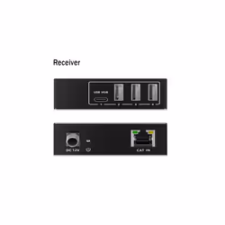 Digitus USB 3.2 Gen1 CAT Extender, 5 Gbps, 4 ports: 3x USB-A / 1x USB-C, 100m - Additional view 4
