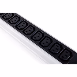 Digitus Power strip with aluminum profile, 12-outlet IEC C13, 2 m power cord with UK plug - Additional view 3
