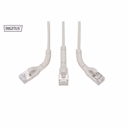 Digitus CAT 6A F-FTP bendable patch cable, copper, 2 m, gray - Additional view 3