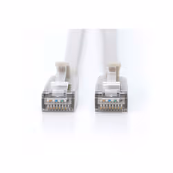 Digitus CAT 6A F-FTP Slim patch cord, 0.3m, gray, 10 pieces - Additional view 4