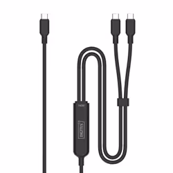 Digitus USB-C 2in1 charging cable, 140W, 1.8m - Additional view 4