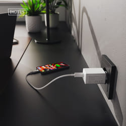 Digitus USB GaN Charger 30W, 1x USB-C, 1x USB-A