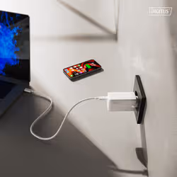 Digitus USB GaN Charger 67W, 2x USB-C, 1x USB-A - Additional view 2