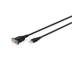 Digitus USB 2.0 to RS232 adapter cable, 1.8 m, integrated FTDI FT232RNL chipset