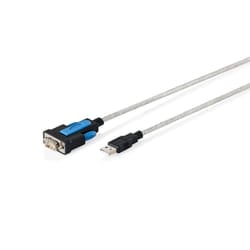 Digitus USB 2.0 to RS232 adapter cable, 1.8 m, integrated FTDI chipset