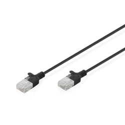 Digitus CAT 6 U-UTP Slim patch cable, 0.5 m, blue