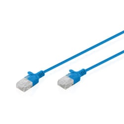 Digitus CAT 6 U-UTP Slim patch cable, 1.5 m, black
