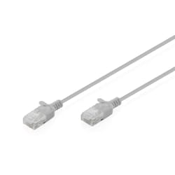 Digitus CAT 6 U-UTP Slim patch cable, 2 m, gray