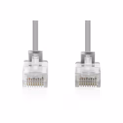 Digitus CAT 6 U-UTP Slim patch cable, 5 m, gray - Additional view 3