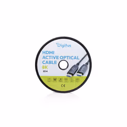 Digitus HDMI AOC hybrid fiber optic cable, UHD 8K, 80 m - Additional view 2