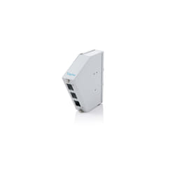 Digitus Fiber optic DIN rail splice distributor, angled, 6 SC DX/LC Quad, grey