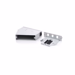Digitus Fiber optic DIN rail splice distributor, angled, 6 SC SX/LC DX, grey - Additional view 5