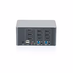 Digitus KVM switch, 2-port, triple display, 4K, DisplayPort - Additional view 3