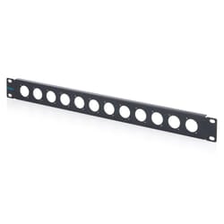 Digitus 1U rack panel for 12 x D-Type modules