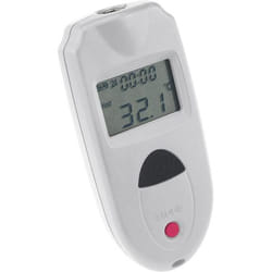 VOLTCRAFT IR 110-1S handheld thermometer Black, White F, °C -33 - 110 °C Built-in display