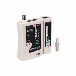Basetech BT-200 Cable Tester for RJ-45, RJ-11, BNC
