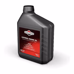 Briggs & Stratton 100006E 4-Stroke Lawn Mower Engine Oil SAE30, 1.4 l, Black, 1.4 Litre