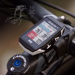 Sigma Sport 01031 bicycle computer 4.5 cm (1.77") Wireless bicycle computer Black, White