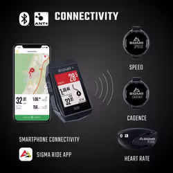 Sigma Sport 01032 bicycle computer 4.5 cm (1.77") Wireless bicycle computer Black