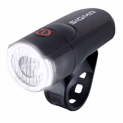 Sigma Sport Aura 30, Front lighting, Black, LED, Blinking light, Continuous light, 30 lm, 40 m