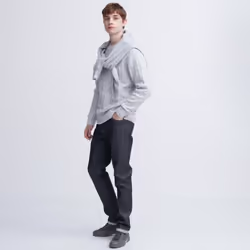 Uniqlo Japan Stretch Selvedge Slim Fit Jeans - 69 NAVY/46