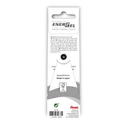 Pentel ENERGEL REFILL WALLET BLK PK3
