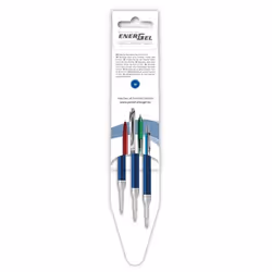 Pentel Refill for Pentel EnerGel Pen 0.7mm Blue 3 Refills Per Wallet (