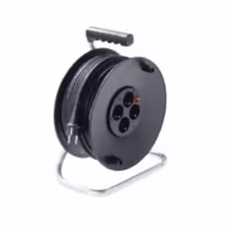 Bachmann 395.181, 50 m, IP20, 1.5 mm², Black, 4 AC outlet(s), 250 V