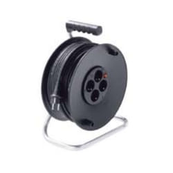 Bachmann 395.181 power extension 50 m 4 AC outlet(s) Black
