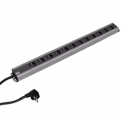 Bachmann 300.002, 2 m, Indoor, Angled, 1.5 mm², Plastic, Black, Grey