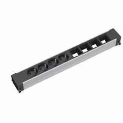 Bachmann 909.007, Black, Silver, 4 AC outlet(s)