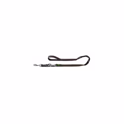 Hunter Training leash, Dog, Training lead, Brown, Tape, Monochromatic, Nylon, Plastic