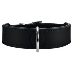 Hunter Hundehalsband Basic, 35-39,5 cm, black