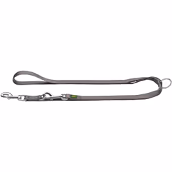 Hunter Training leash, Dog, Training lead, Grey, Tape, Monochromatic, Nylon