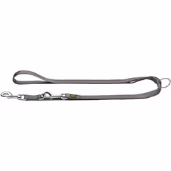 Hunter Training leash, Dog, Training lead, Grey, Tape, Monochromatic, Nylon