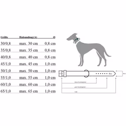 Hunter Training collar Freestyle Teal Leather, Nylon, Polyamide, Rope L-XL Dog