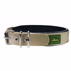 Hunter Convenience Comfort Collar - Taupe, 20mm x 35cm