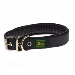 Hunter Convenience Comfort Collar - Black, 25mm x 55cm