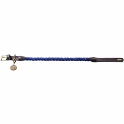 HUNTER Collar with Rope List, 38-44, Dark Blue