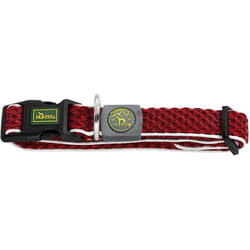 HUNTER Collar Hilo Vario Basic M mesh, red 33-50 cm