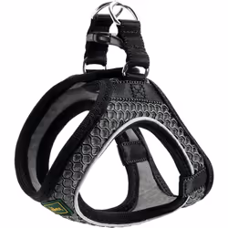 HUNTER HILO COMFORT harness for small dogs, with mesh material and reflective elements,anthracite,XXS-XS