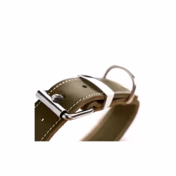 Collar Aalborg Special, 35 67270 Soft genuine cow leather, olive